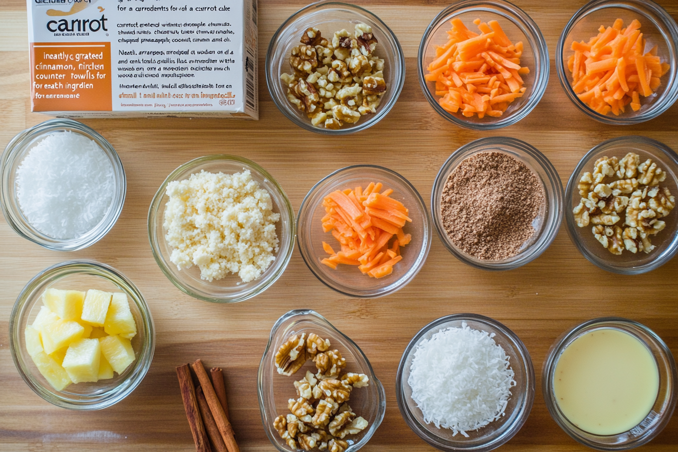 carrot cake mix