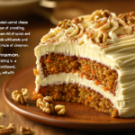 What kind of icing traditionally goes on carrot cake?