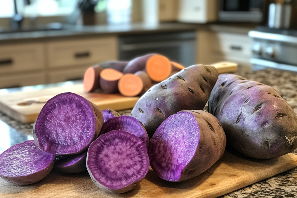 Do purple sweet potatoes taste different